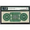 Image 2 : 1872 $20 State of South Carolina Revenue Bond Obsolete Note PMG Superb Gem Unc. 67EPQ