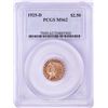 Image 1 : 1925-D $2 1/2 Indian Head Quarter Eagle Gold Coin PCGS MS62