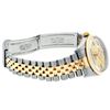 Image 7 : Rolex Men's Two Tone Stainless Steel & Gold Champagne Diamond 36MM Datejust Watch