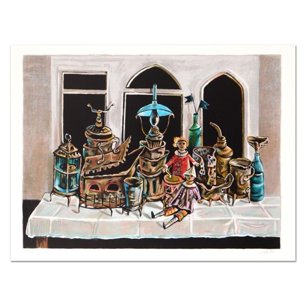 Bergner (1920-2017) "Lightings" Limited Edition Lithograph on Paper