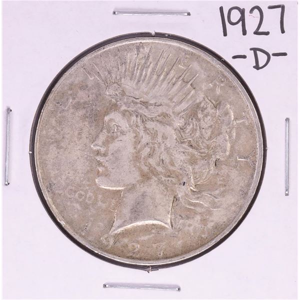 1927-D $1 Peace Silver Dollar Coin