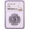 Image 1 : 1956 Type 2 Proof Franklin Half Dollar Coin NGC PF68