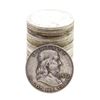 Image 1 : Roll of (20) Mixed Date Franklin Half Dollar Coins