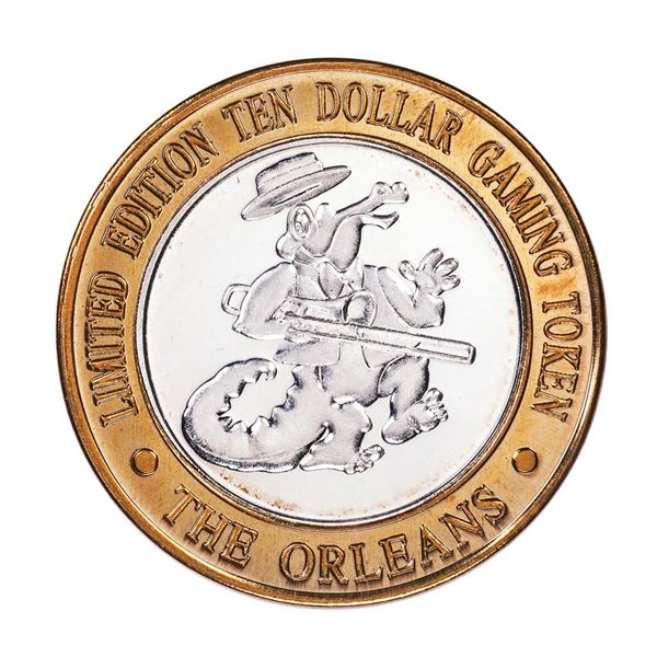 .999 Silver The Orleans Hotel & Casino Las Vegas, NV $10 Casino Token Limited Edition