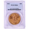 Image 1 : 1924 $20 St. Gaudens Double Eagle Gold Coin PCGS MS64