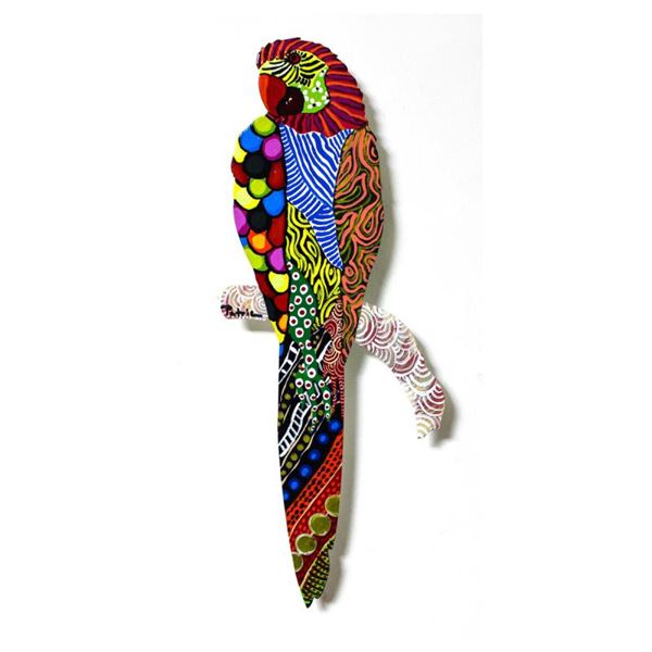 Govezensky "Moment of Peace XX" Original Mixed Media on Metal