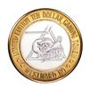 Image 1 : .999 Silver Westward Ho Casino Las Vegas $10 Casino Limited Edition Gaming Token