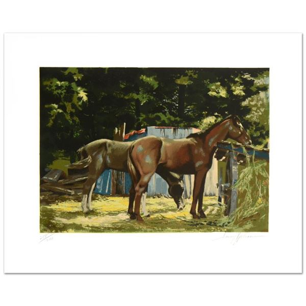 Harry Schaare (D 2008) "Feeding Time" Limited Edition Serigraph on Paper