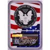 Image 2 : 2019-W $1 Proof American Silver Eagle Coin NGC PF70 Ultra Cameo Congratulations Flag