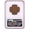 Image 2 : 1850 Braided Hair Large Cent Coin NGC VF30BN