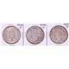 Image 1 : Lot of 1926-S, 1928-S, 1935-S $1 Peace Silver Dollar Coins