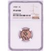 Image 1 : 1959 Proof Lincoln Memorial Cent Coin NGC PF69RD