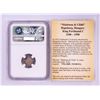 Image 2 : 1554 KB Hungary Denar 'Madonna and Child' Coin NGC AU50 w/ Story Box