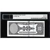 Image 2 : 1929 10 Unit American Bank Note Co. "Test Note" PMG Choice Uncirculated 63EPQ