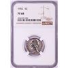 Image 1 : 1952 Proof Jefferson Nickel Coin NGC PF68