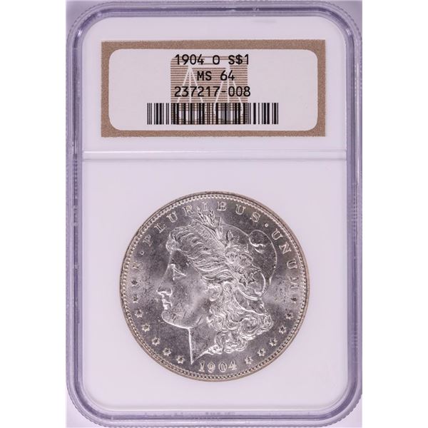 1904-O $1 Morgan Silver Dollar Coin NGC MS64