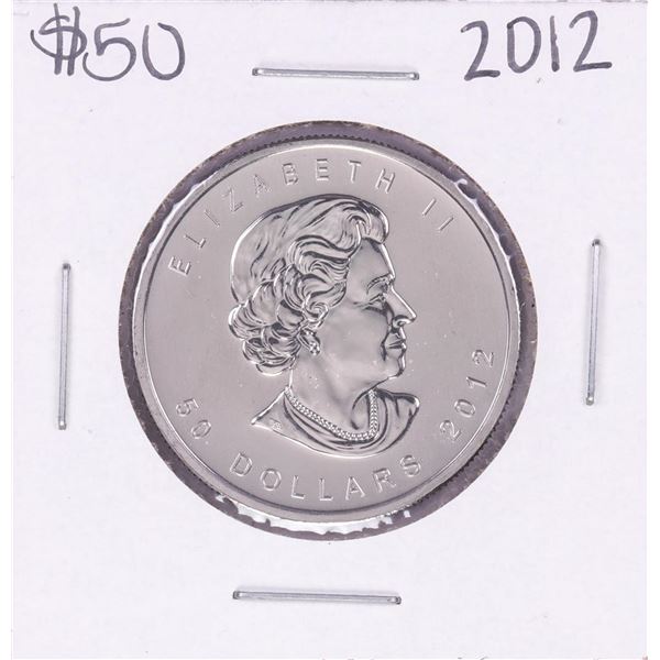 2012 $50 Canada 1oz. Platinum Maple Leaf Coin