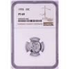 Image 1 : 1955 Proof Roosevelt Dime Coin NGC PF69