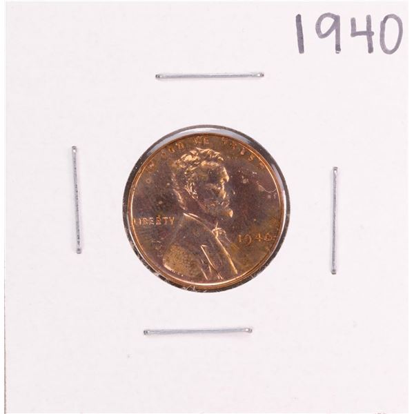 1940 Proof Lincoln Wheat Cent Coin