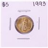 Image 1 : 1993 $5 American Gold Eagle Coin
