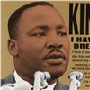 Image 2 : Steve Kaufman (1960-2010) "Martin Luther King" Original Serigraph on Canvas