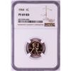 Image 1 : 1964 Proof Lincoln Memorial Cent Coin NGC PF69RD