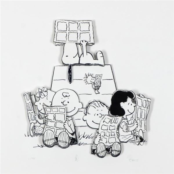 Peanuts "Down Time" Limited Edition Giclee on Paper