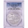 Image 1 : 2016 Proof South Africa 2 Rand Cheetah Silver Coin PCGS PR70DCAM
