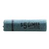 Image 3 : Original Bank Roll of (50) Brilliant Uncirculated 1961-D Roosevelt Dime Coins
