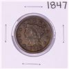 Image 1 : 1847 Braided Hair Large Cent Coin