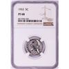 Image 1 : 1953 Proof Jefferson Nickel Coin NGC PF68