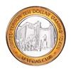 Image 2 : .999 Silver Las Vegas Club Nevada $10 Casino Limited Edition Gaming Token