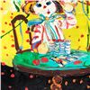 Image 3 : Henrie (1932-1999) "Poker Face" Original Oil on Canvas