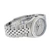 Image 4 : Rolex Men's Stainless Steel Slate Grey Roman Oyster Perpetual Datejust Wristwatch