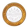 Image 2 : .999 Fine Silver Ellis Island Casino Las Vegas, NV $10 Limited Edition Gaming Token