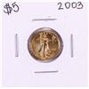 Image 1 : 2003 $5 American Gold Eagle Coin