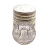 Image 2 : Roll of (20) Mixed Date Franklin Half Dollar Coins