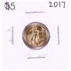 Image 1 : 2017 $5 American Gold Eagle Coin