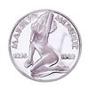 Image 1 : 1926-1962 Marilyn Monroe Proof 1oz .999 Fine Silver Round