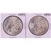 Image 1 : Lot of 1889-1890 $1 Morgan Silver Dollar Coins