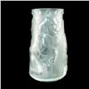 Image 1 : Lalique Clear Crystal Vase, Circus Elephant with Star