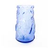 Image 1 : Lalique Blue Crystal Vase, Circus Elephant with Star