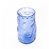 Image 2 : Lalique Blue Crystal Vase, Circus Elephant with Star