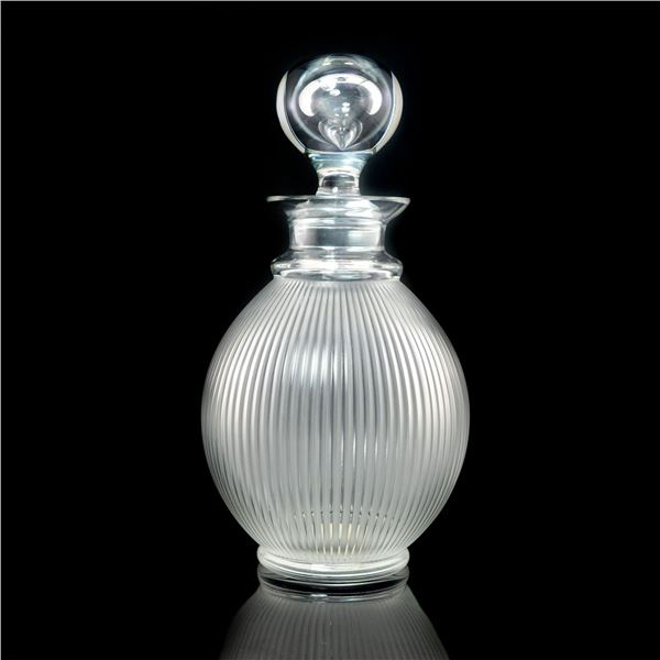 Lalique Crystal Wine Decanter, Langeais
