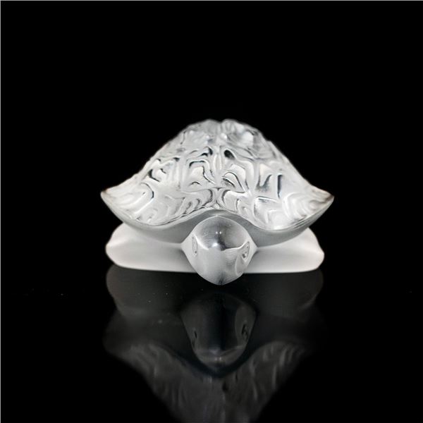Lalique France Figurine, Sidonie Turtle