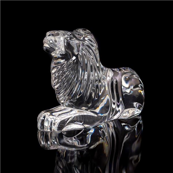 Waterford Crystal Animal Figurine, Lion Resting