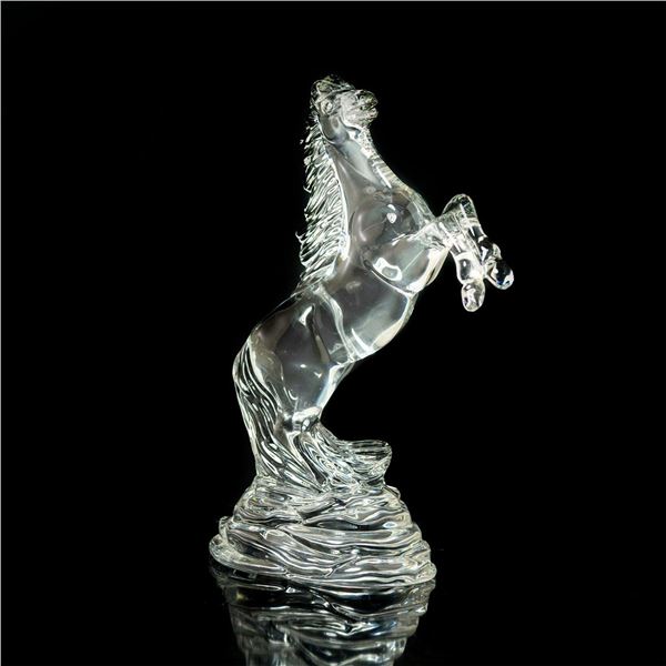 Waterford Crystal Figurine, Rearing Horse