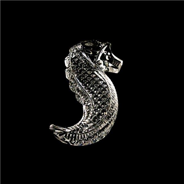 Waterford Crystal Figurine, 2004 Waterford Society Seahorse