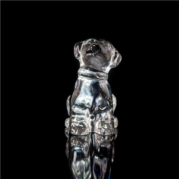 Waterford Crystal Dog Figurine, Young Labrador