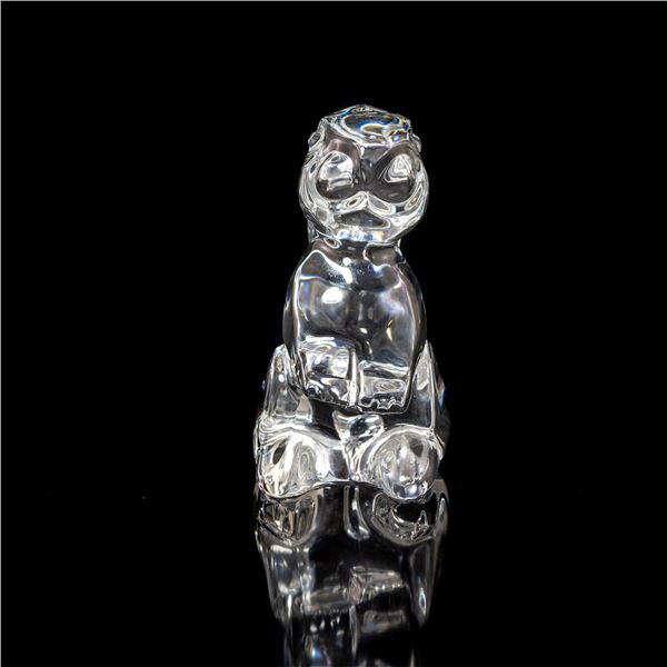 Waterford Crystal Figurine, Rabbit, Ears Back